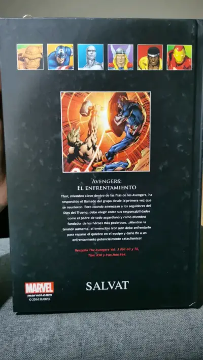 Novela Gráfica Avengers El Enfrentamiento Marvel - miniatura 2