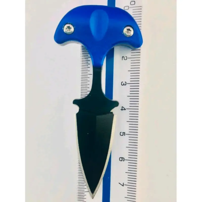 Mini Daga de Puño Táctica + Funda + cadena - 4