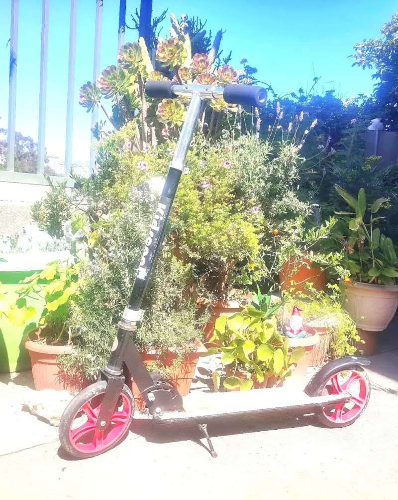 Scooter plegable con 2 ruedas - 2