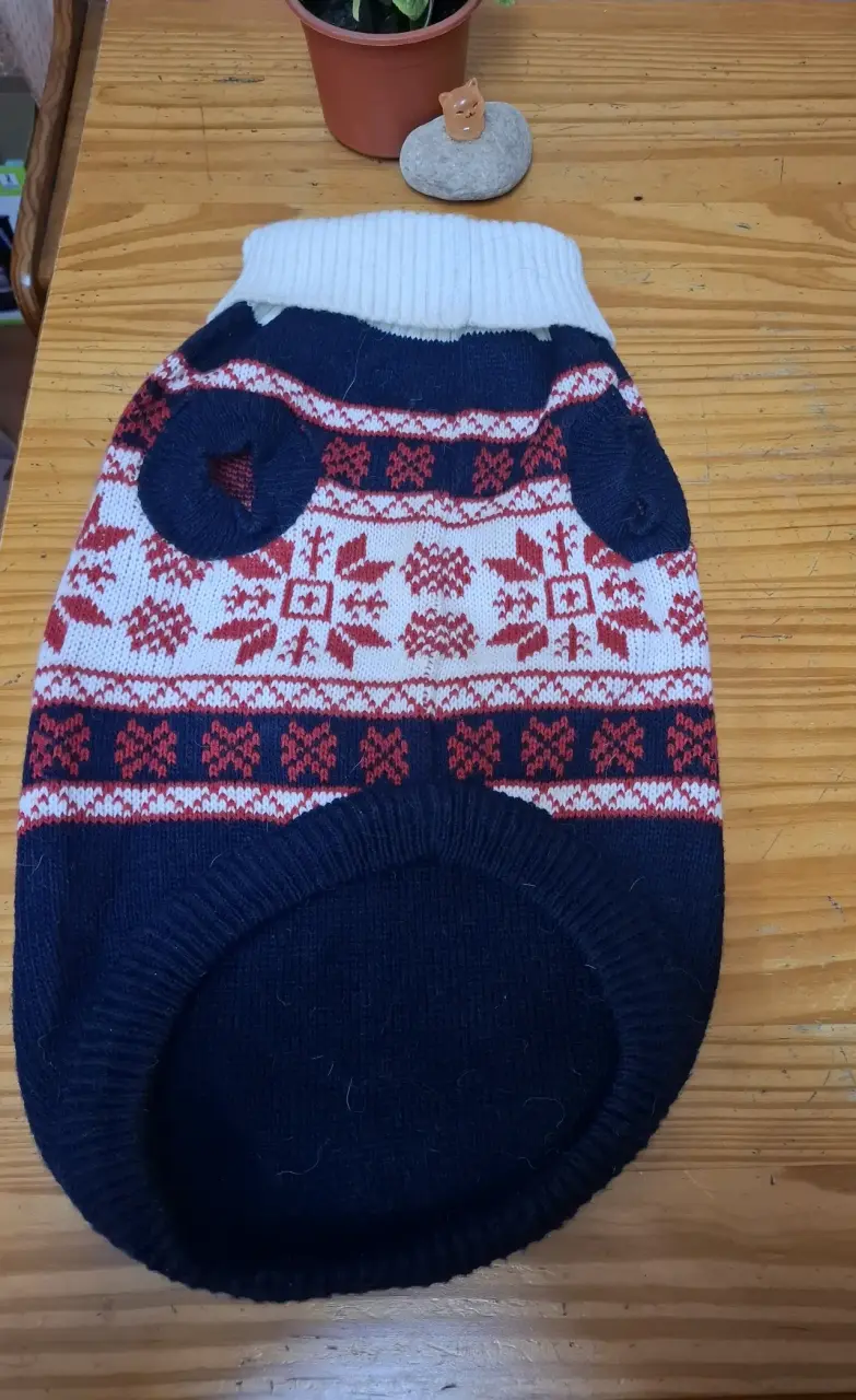 Suéter para perro con diseño navideño - 2