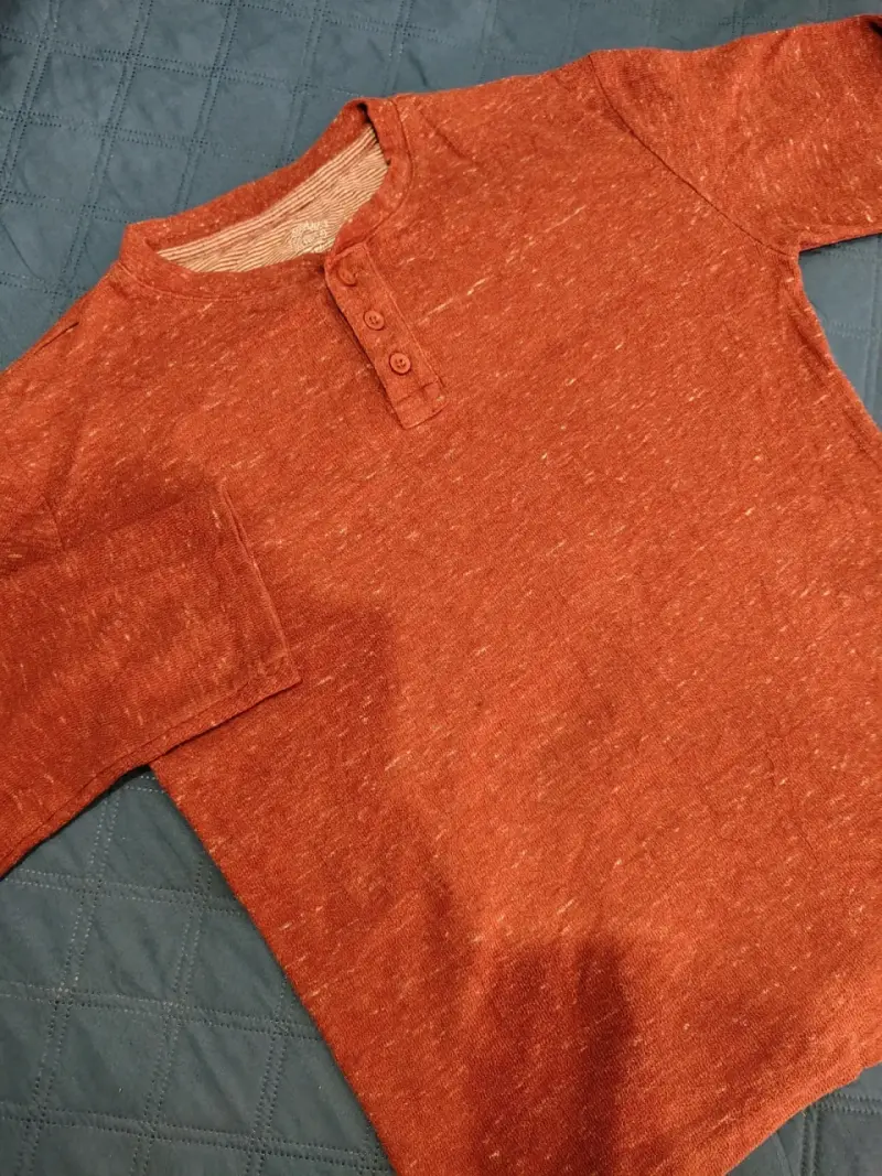 Polera para niño color ladrillo - 3