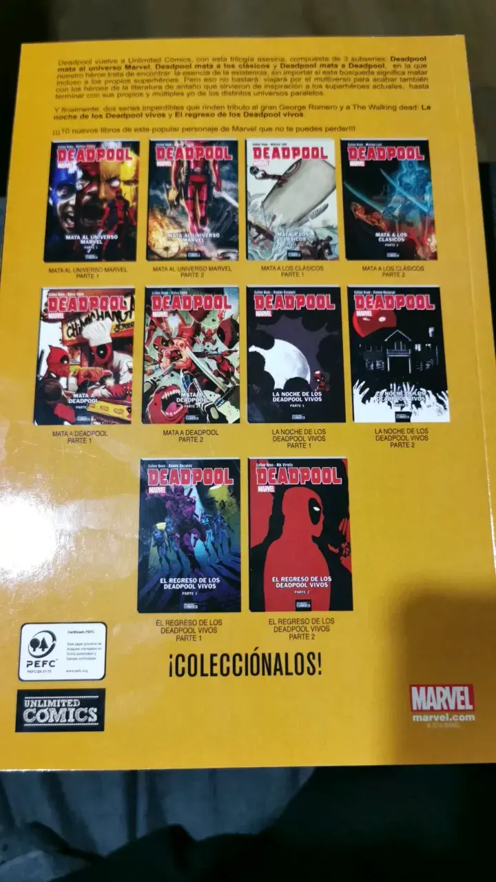 Comic Deadpool Mata al Universo Marvel Parte 1 - 2