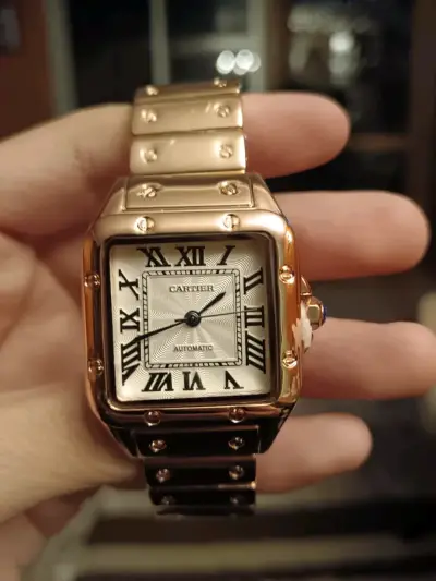 Reloj Cartier bicolor - miniatura 1