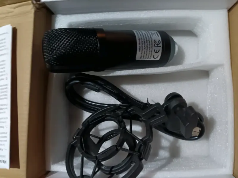 Micrófono de Condensador USB para Estudio - 2