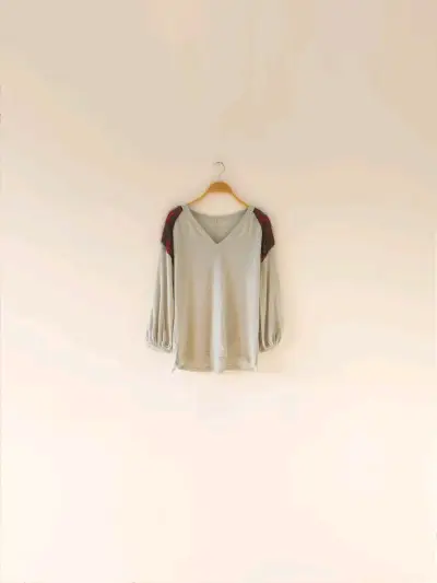 Polera Bohemia manga aglobada - miniatura 2