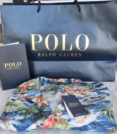 Camisa hawaiana Polo Ralph Lauren estampada - miniatura 1
