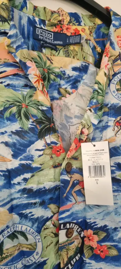 Camisa hawaiana Polo Ralph Lauren estampada - miniatura 4