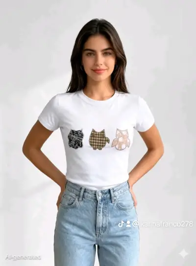 Falda larga plisada con estampado floral - miniatura 4
