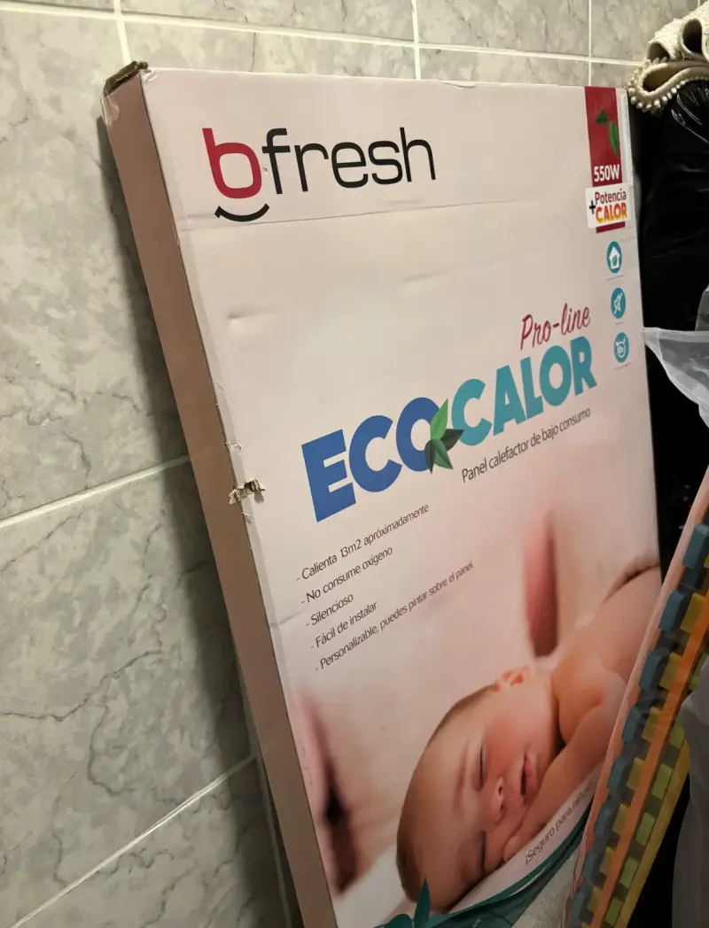 Panel calefactor de bajo consumo Bfresh EcoCalor