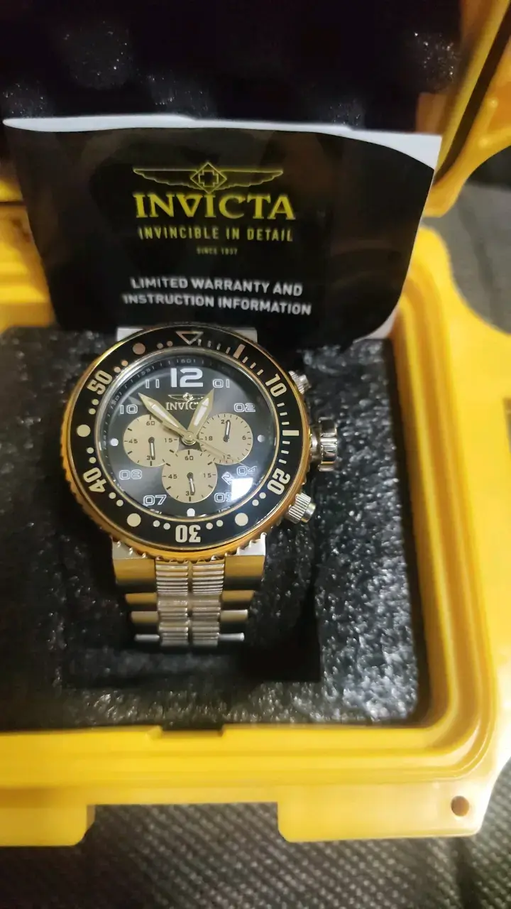 Reloj Invicta Pro Diver con Estuche Amarillo - 3