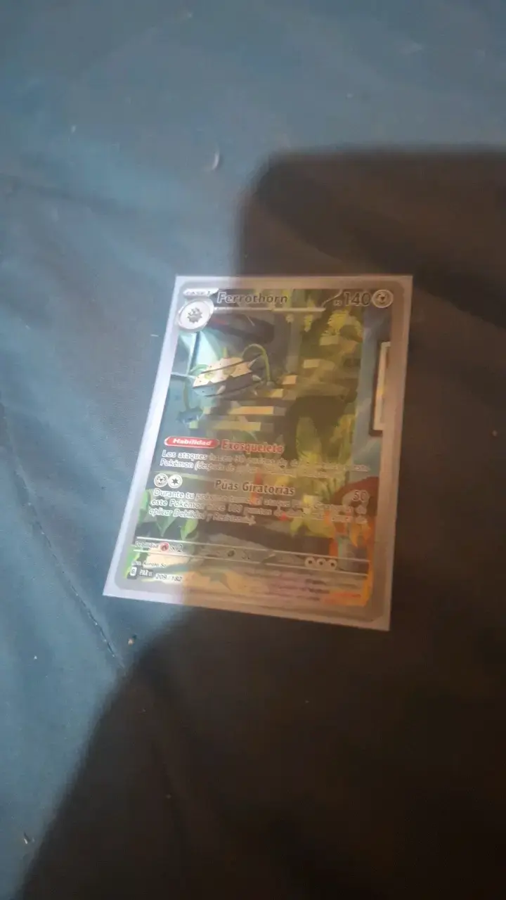 Carta Pokémon Ferrothorn holográfica - 1