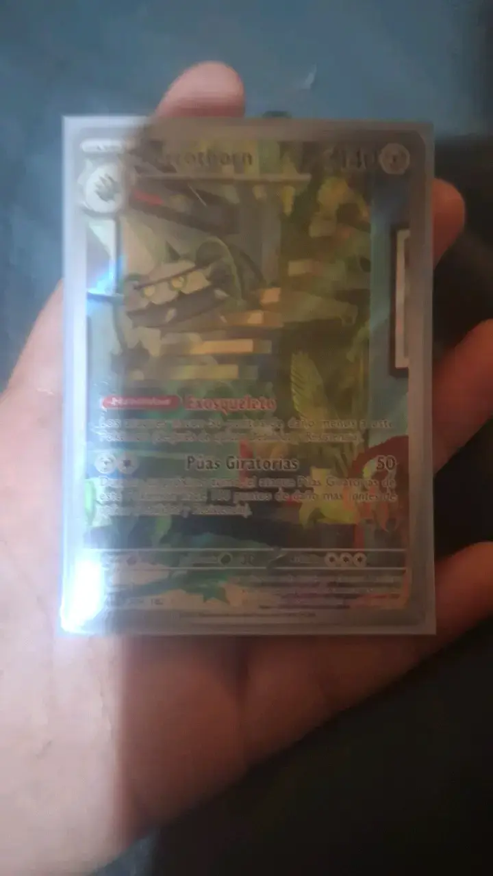 Carta Pokémon Ferrothorn holográfica - 4
