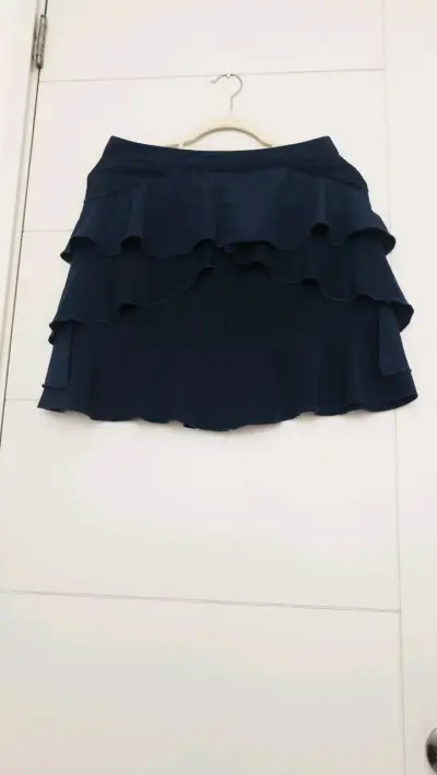 Falda corta azul con volantes H&M - miniatura 6
