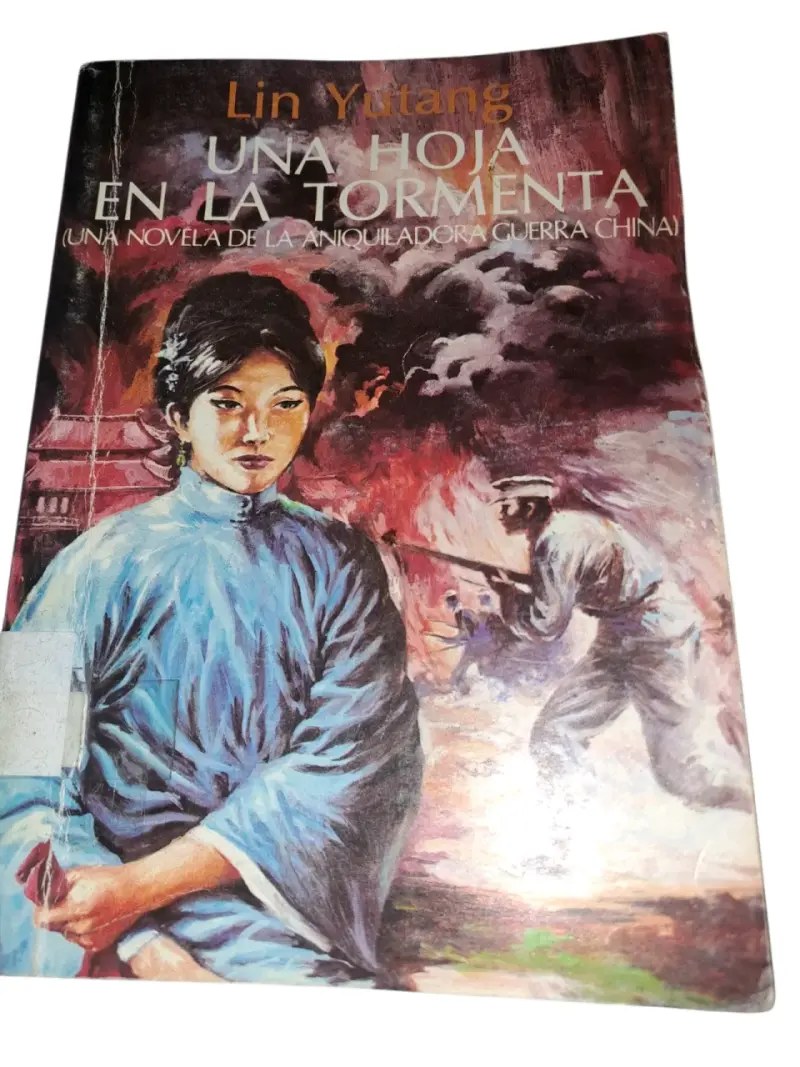 Libro 'Una Hoja en la Tormenta' de Lin Yutang