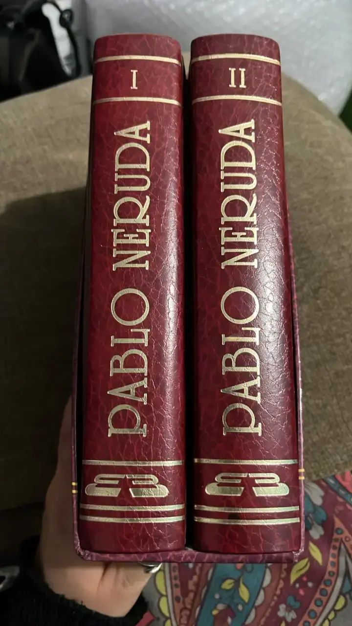 Colección Antología de Pablo Neruda Tomos I y II - 1