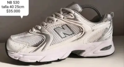 Zapatillas deportivas blancas New Balance NB 530 - miniatura 1
