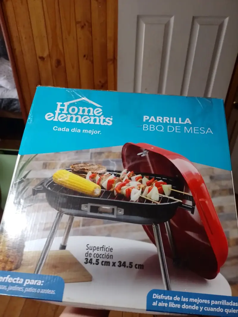 Parrilla BBQ de Mesa Home Elements