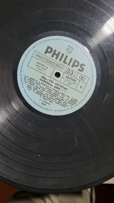 Vinilo Mercedes Sosa Serie Grandes Artistas - miniatura 4