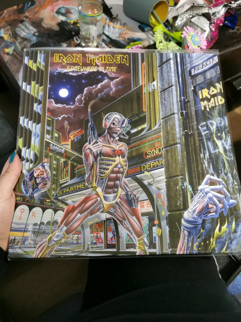 Vinilo Iron Maiden Somewhere in Time