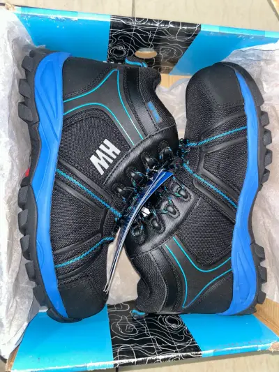 Botas de seguridad HW negras y azules - miniatura 3