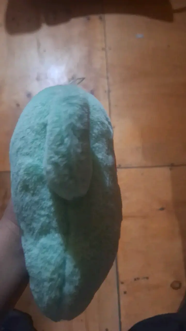 Peluche verde con diseño divertido - 5