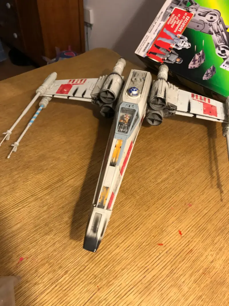 Star Wars Imperial X wing Red 5 Electrónico - 2