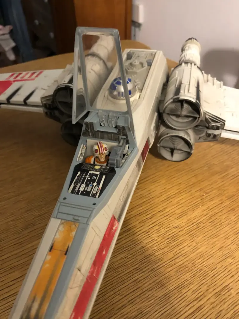 Star Wars Imperial X wing Red 5 Electrónico - 3