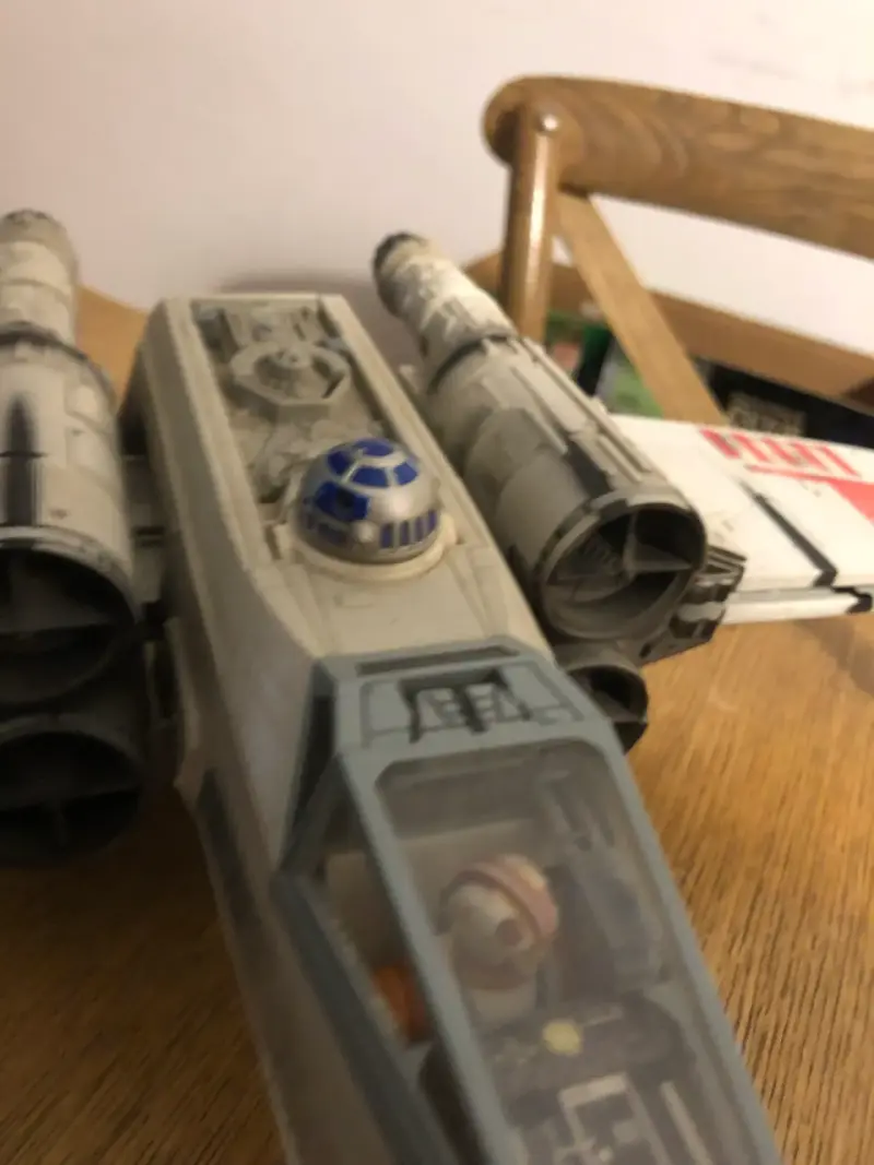 Star Wars Imperial X wing Red 5 Electrónico - 4