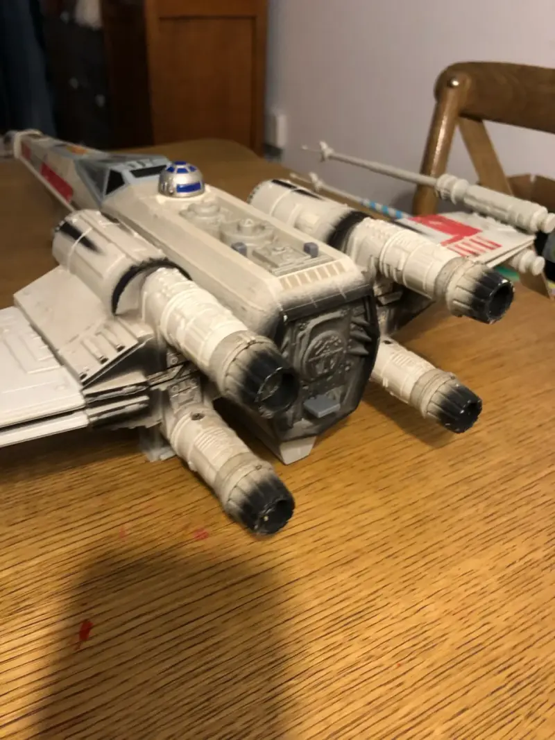Star Wars Imperial X wing Red 5 Electrónico - 5