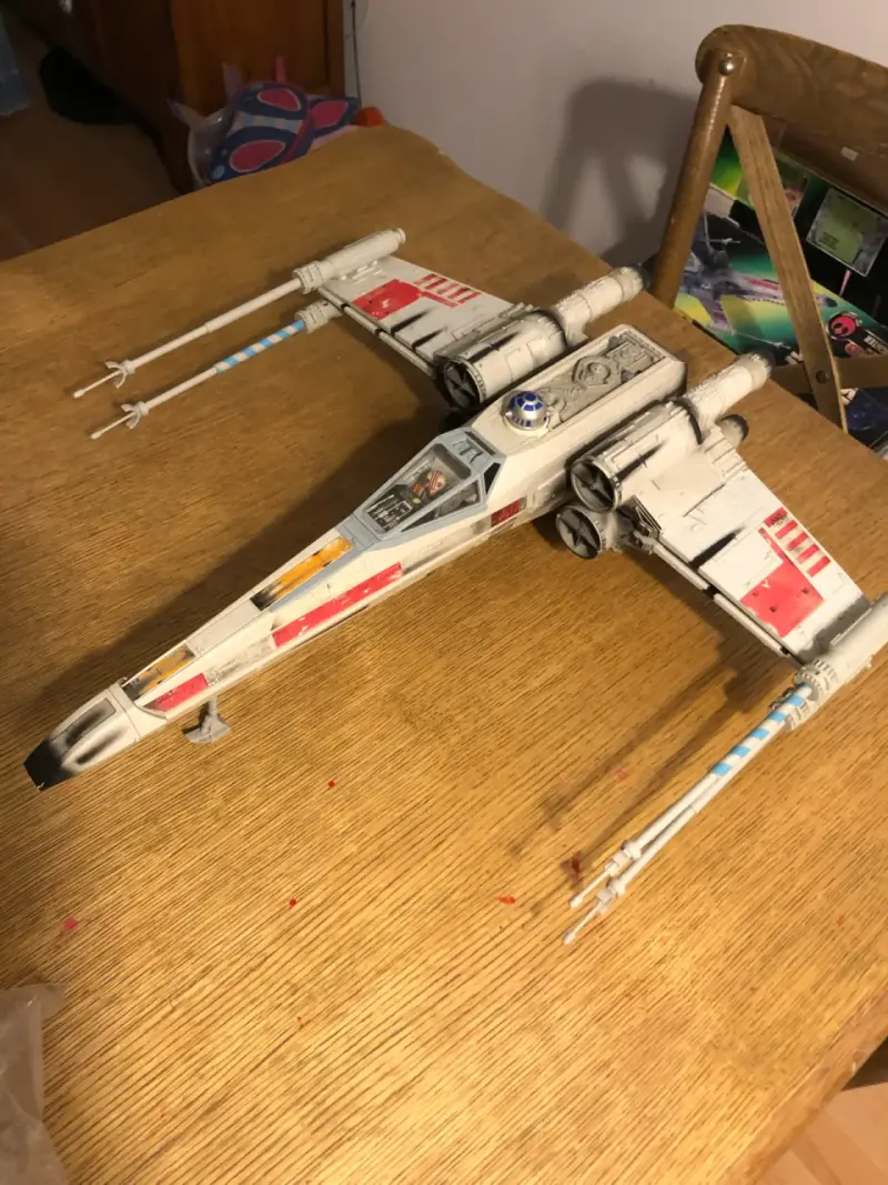 Star Wars Imperial X wing Red 5 Electrónico - 6