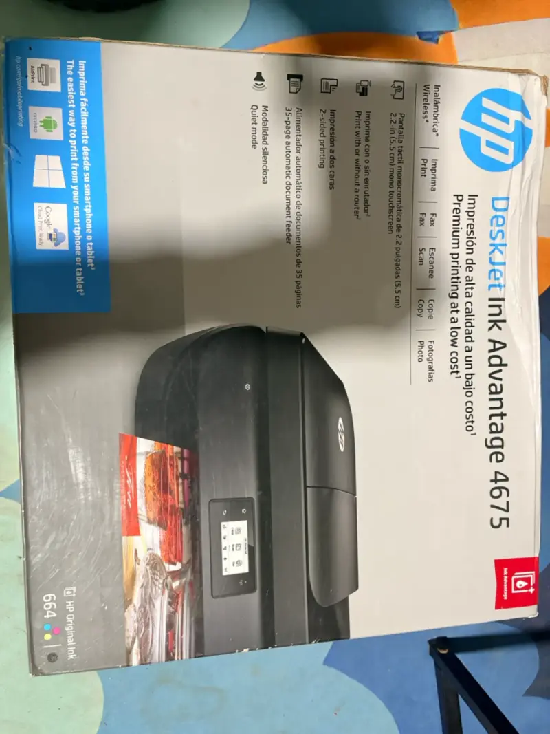 Impresora Multifunción HP DeskJet Ink Advantag 467 - 2