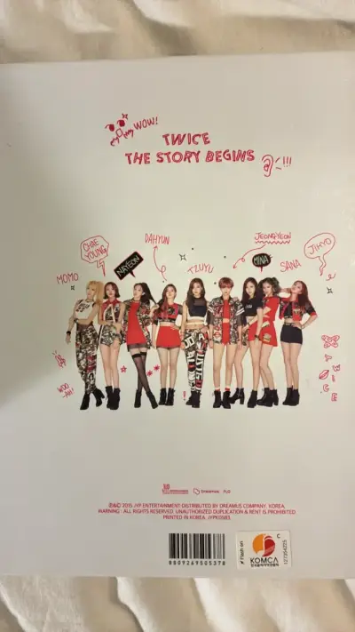 Álbum Twice The Story Begins CD K-pop - miniatura 3