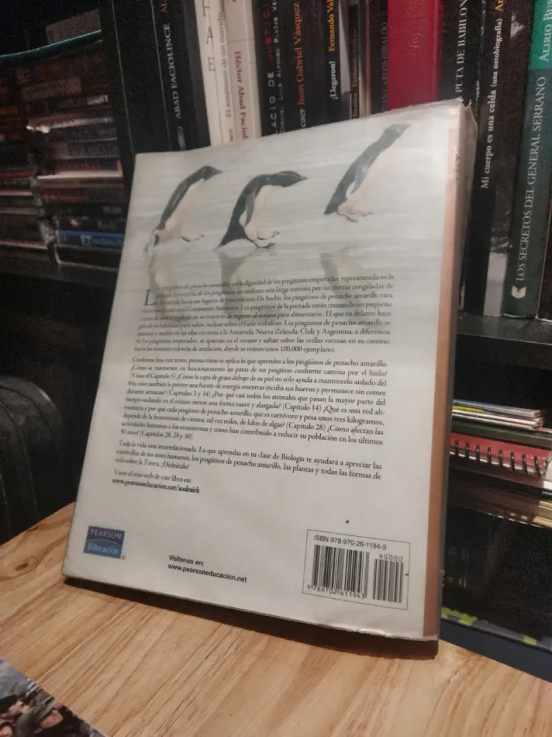 Libro Biología La Vida en la Tierra Octava Edición - 3