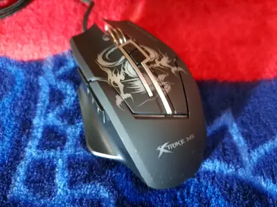 Mouse gamer Xtrike Me Diseño dragon - miniatura 2