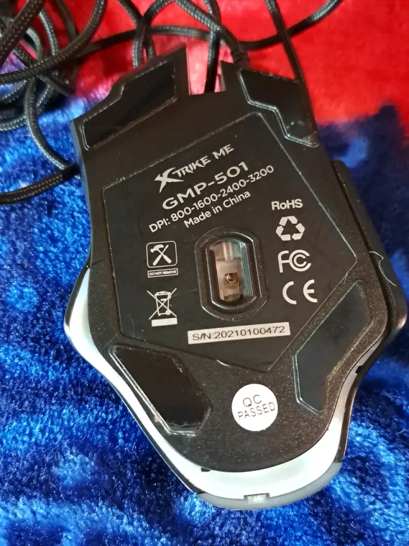 Mouse gamer Xtrike Me Diseño dragon - 4