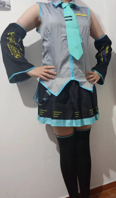 Cosplay de Vocaloid Miku Hatsune para mujer - miniatura 1