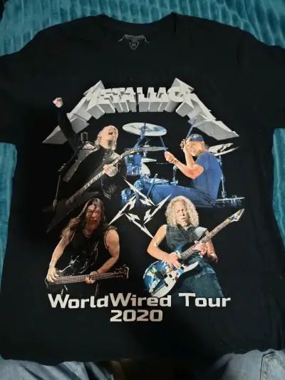 Polera Metallica WorldWired Tour 2020 - miniatura 1