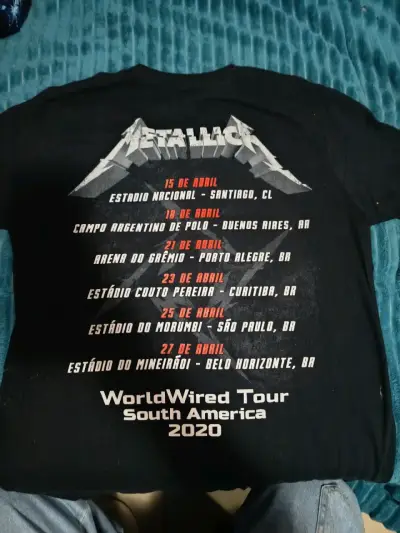 Polera Metallica WorldWired Tour 2020 - miniatura 2