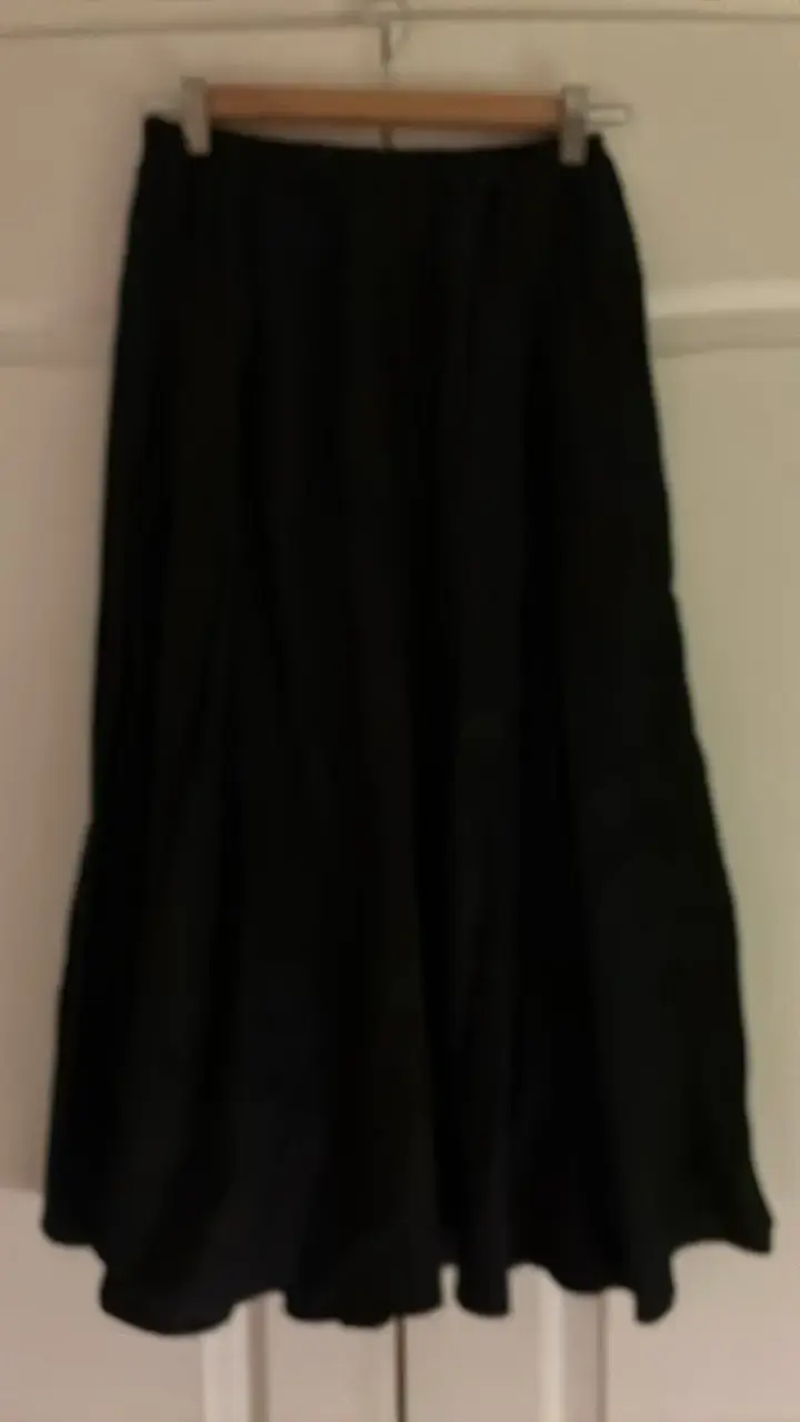 Falda larga negra H&M talla XS - 1