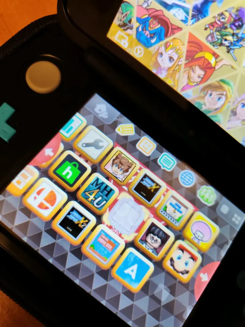 Consola portátil Nintendo 2DS XL con juegos - 2