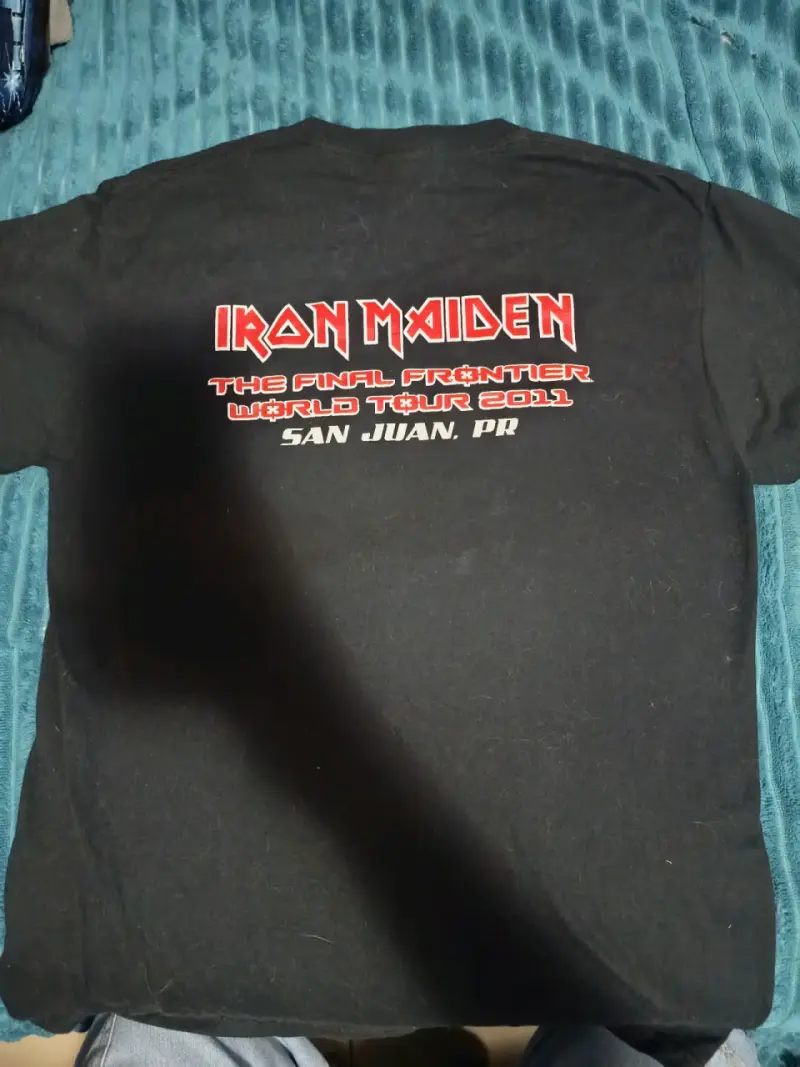 Polera Iron Maiden The Final Frontier 2011 - 2
