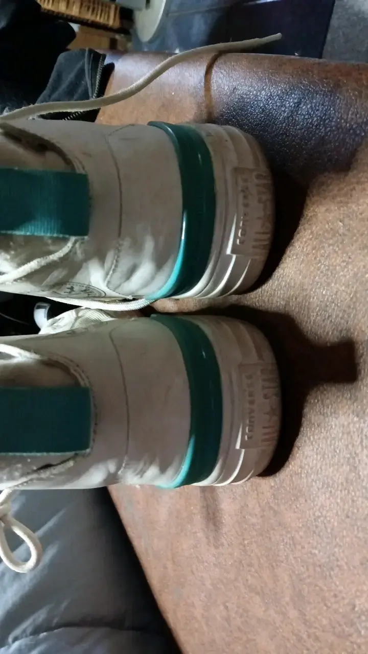 Zapatillas Converse All Star blancas de lona - 3