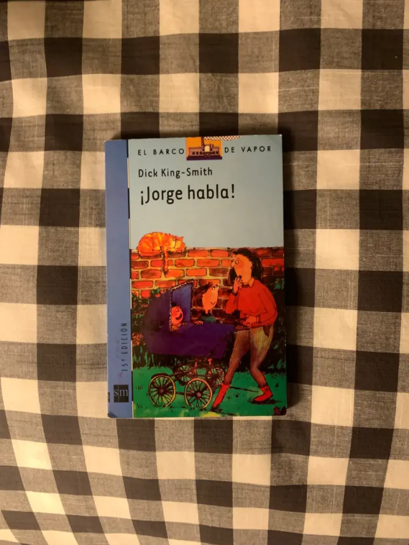 Libro infantil ¡Jorge habla! de Dick King-Smith