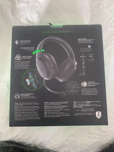 Audífonos Razer Barracuda X inalámbricos nuevos - miniatura 2
