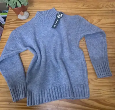 Suéter de lana  para mujer Peng Da - miniatura 2