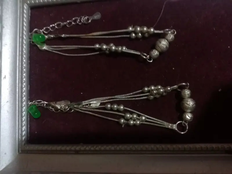 Pulsera de plata 925 .vendo ambas .