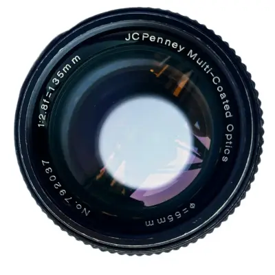 Lente JC Penney 135mm f/2.8 Multi-Coated - miniatura 2
