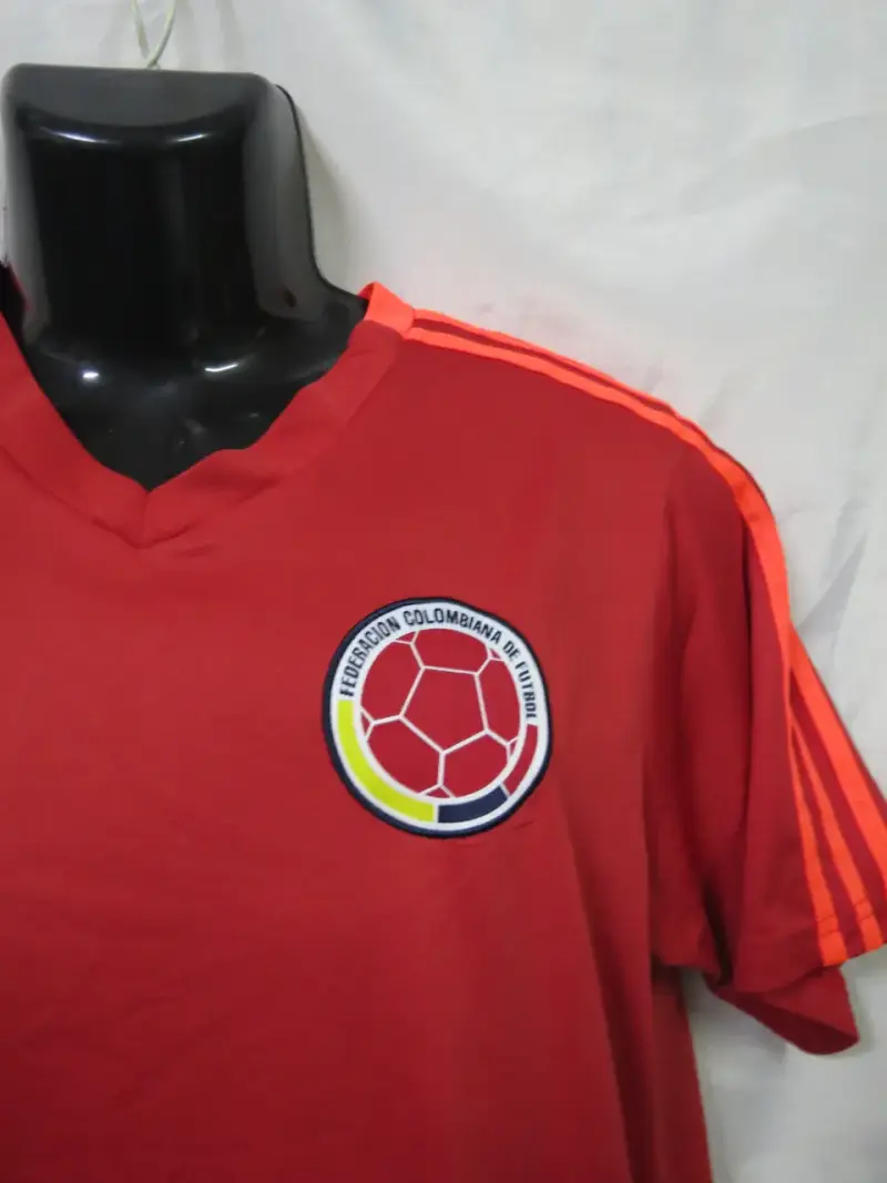 Camiseta Roja Selección Colombia Talla S - 4