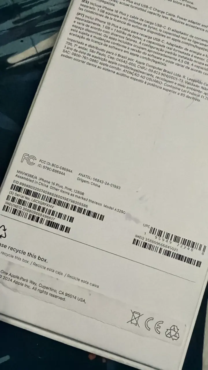 iPhone 16 plus  128GB color rosa en buen estado - 4