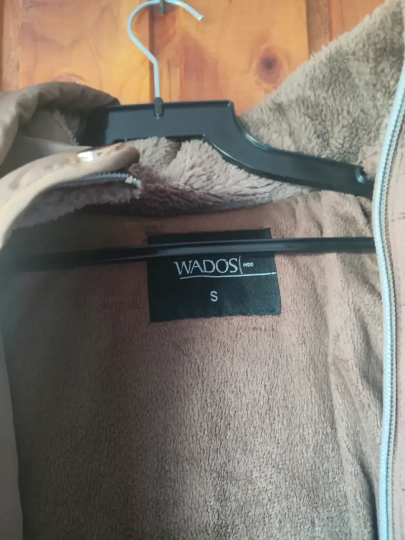 Chaqueta acolchada marrón con capucha Wados - 1